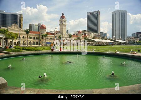 Merdeka Square à Kuala Lumpur. Banque D'Images