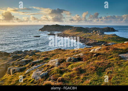 Bryher Shipman ; tête ; Îles Scilly ; UK Banque D'Images