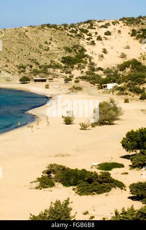 Spanien, Kreta, île de Gavdos, der Strand Sarakiniko Banque D'Images