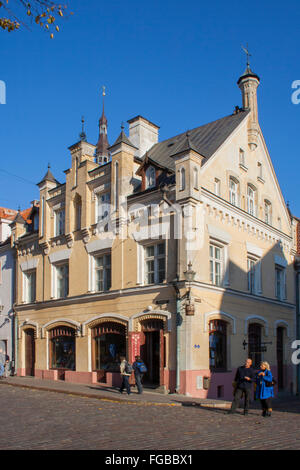 Kullassepa Cafe à 13 dans la vieille ville, Tallinn, Estonie Banque D'Images