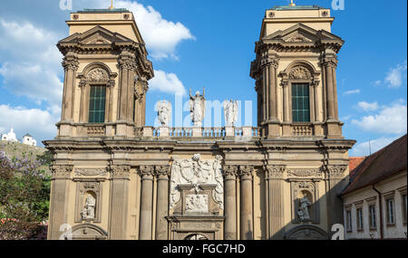 Tombeau de la famille Dietrichstein, monument culturel, construit à l'origine qu'une copie de la Sainte Maison de Lorette. Mikulov en République Tchèque Banque D'Images