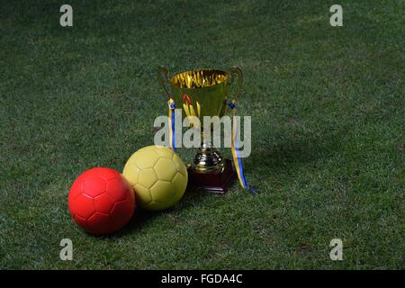 Coupe de football Banque D'Images