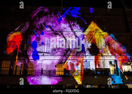 Londres 2016 Lumiere produit par artichaut, soutenu par le maire de Londres. Avec : Artiste : NOVAK's '195' Où : Piccadilly London, Royaume-Uni Quand : 14 Jan 2016 Banque D'Images