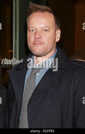 Soirée d'ouverture de bruits Off à l'American Airlines Theatre - Arrivées. Avec : Jason Moore Où : New York, New York, United States Quand : 14 Jan 2016 Banque D'Images