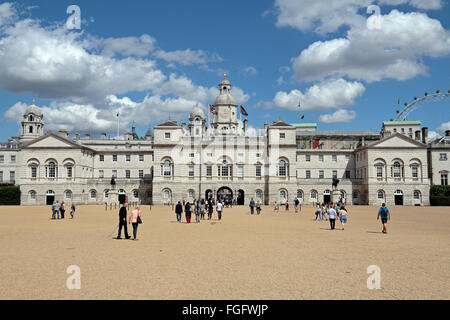 Le Household Cavalry Museum sur Horse Guards Parade, Londres, Royaume-Uni. Banque D'Images