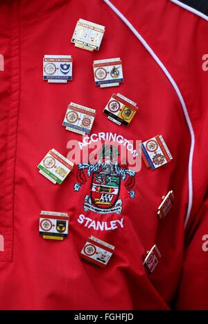 Accrington Stanley Football Club. Banque D'Images