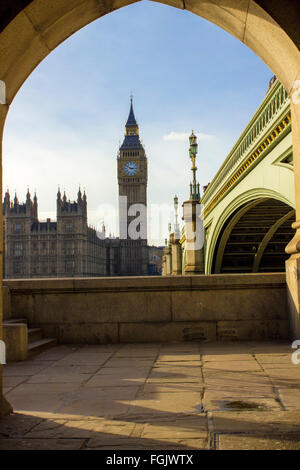 Big Ben et le Parlement à Londres Banque D'Images