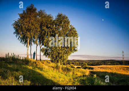 Chapelle de la route rurale Banque D'Images