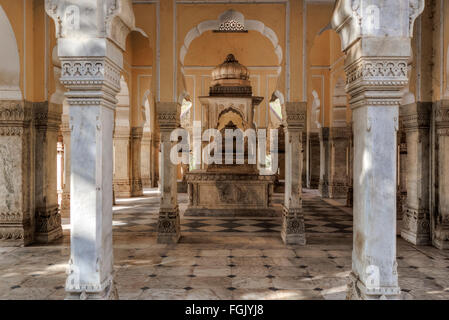 Gatore faisait Chhatriyan Ki, Jaipur, Rajasthan, Inde Banque D'Images