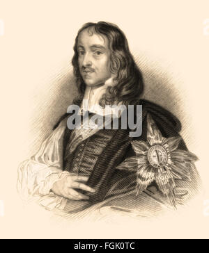 Thomas Wriothesley, 4e comte de Southampton, 1607-1667, l'État anglais, un fervent partisan du roi Charles II Banque D'Images