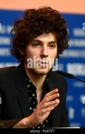 Vincent Lacoste durant la 'Saint Amour' conférence de presse au 66e Festival International du Film de Berlin / Berlinale 2016 le 19 février 2016 à Berlin, Allemagne. Banque D'Images