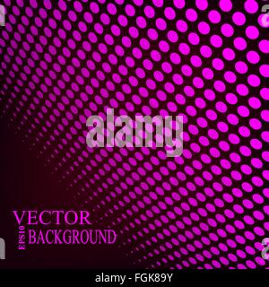 Abstract dotted background Illustration de Vecteur