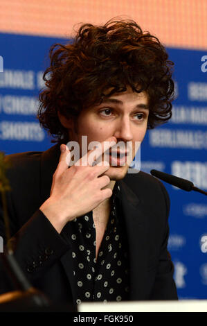 Vincent Lacoste durant la 'Saint Amour' conférence de presse au 66e Festival International du Film de Berlin / Berlinale 2016 le 19 février 2016 à Berlin, Allemagne. Banque D'Images