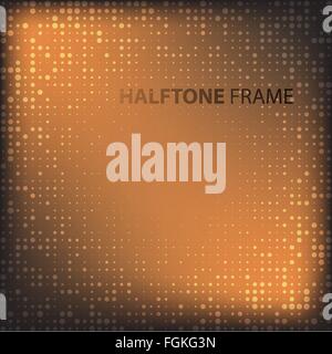 Série de télévision moderne, demi-teinte orange illustration vectorielle Illustration de Vecteur