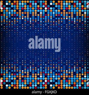 Arrière-plan avec les cercles colorés dans un vecteur. Illustration Eps10 Illustration de Vecteur