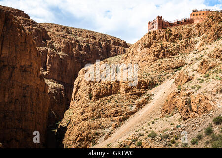 La vallée du DADES, Maroc, Afrique Banque D'Images