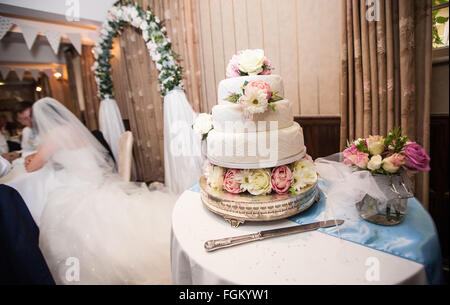 Dans les puits de mariage à Somerset, Angleterre,. Banque D'Images