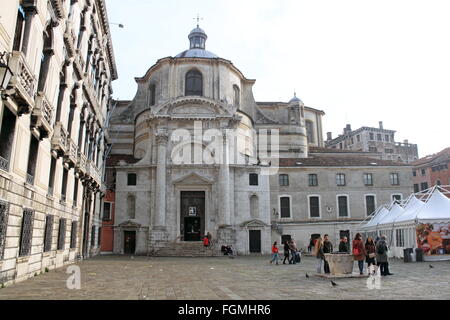 Chiesa di San Geremia, Campo San Geremia, Cannaregio, Venise, Vénétie, Italie, Mer Adriatique, de l'Europe Banque D'Images