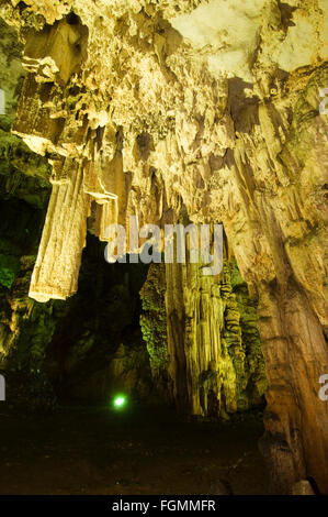 Spanien, Kreta, Melidoni-Höhle Nordwestküste bei der Bali Banque D'Images