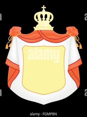 Armoiries de vide Illustration de Vecteur