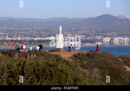 Cabrillo National Monument, Point Loma, en Californie Banque D'Images