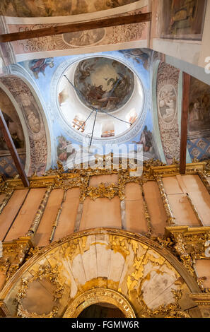 La peinture sur le dôme de la cathédrale de Saint Nicolas. Des tableaux religieux et des icônes Banque D'Images