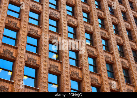 Louis Sullivan's Prudential Building à Buffalo, New York, construit en 1898 Banque D'Images