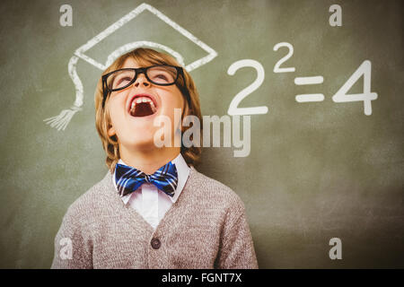 Image composite de deux squared Banque D'Images