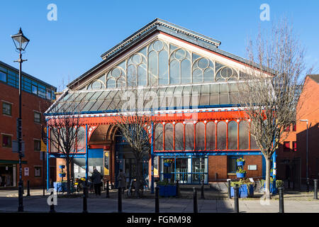 Manchester Craft and Design Center, connu sous le nom de village artisanal de Manchester, Oak Street, quart nord, Manchester, UK Banque D'Images