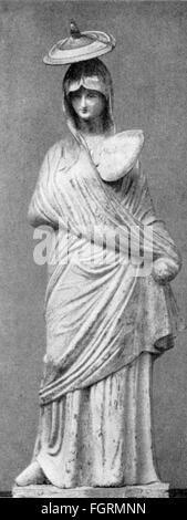 Mode, monde antique, Grèce, femme avec robe longue et ventilateur, sculpture, terre cuite, Tanagra, 325 - 300 av. J.-C., Musée Pergamon, Berlin, 4e siècle, beaux-arts, art, sculpture, grec, grécien, vêtements, tenue, tenues, robe, robes, pleine longueur, debout, mode pour femmes, vêtements pour femmes, tunique, coiffeur, coiffures, chapeaux, fans, fans, fans de chapeau, fans, fans Monde antique, temps anciens, femme, femme, sculpture, sculptures, historique, historique, femme, femme, femme, peuple, droits additionnels-Clearences-non disponible Banque D'Images