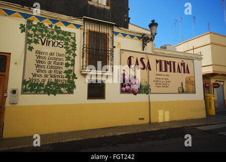 Casa Montana, le célèbre restaurant de tapas à Valence Espagne Banque D'Images