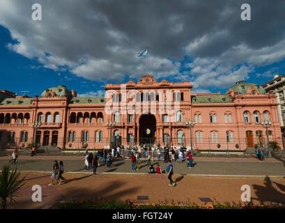 La Casa Rosada, Buenos Aires, Argentine Banque D'Images