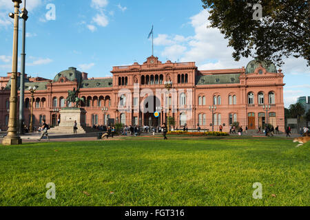 La Casa Rosada, Buenos Aires, Argentine Banque D'Images