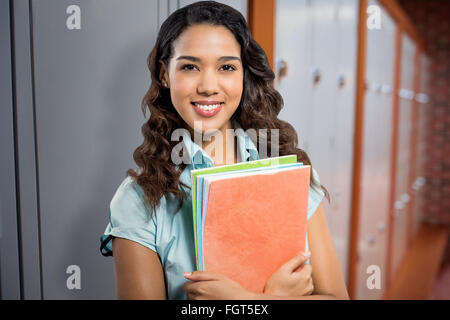 Image composite de happy student Banque D'Images