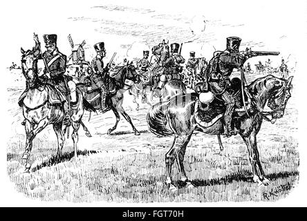 Figurine Étain – Cavalier De L'Armée Napoléonienne – Fabrication Française