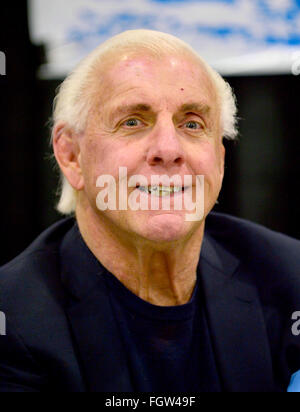 Magic City Comic Con tenu à Miami Airport Convention Center - Jour 2 avec Ric Flair : où : Miami, Florida, United States Quand : 16 Jan 2016 Banque D'Images