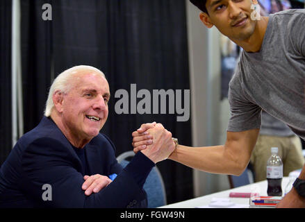 Magic City Comic Con tenu à Miami Airport Convention Center - Jour 2 avec Ric Flair : où : Miami, Florida, United States Quand : 16 Jan 2016 Banque D'Images