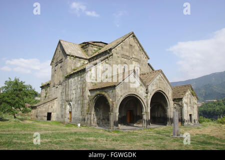Église d'Akhtala Monastère, Canyon, l'Arménie Débède Banque D'Images
