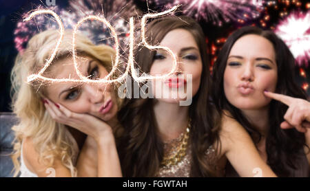 Image composite de pretty friends Banque D'Images