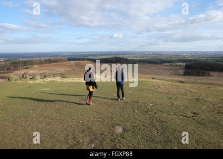 Mais ensoleillée à jour chili bradgate park Banque D'Images