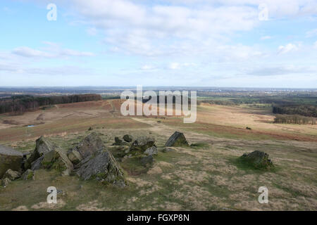 Mais ensoleillée à jour chili bradgate park Banque D'Images