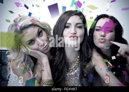 Image composite de pretty friends Banque D'Images