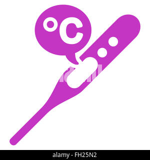 L'icône de température Celsius Banque D'Images