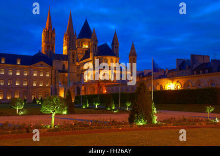 Abbaye aux Hommes, l'Abbaye aux Hommes, Saint Etienne, Normandie, Caen, Calvados, Basse Normandie, France Banque D'Images