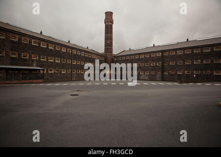 Belfast, Royaume-Uni. 21 février 2016. Prison Route Crumlin aile B et C Banque D'Images
