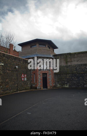 Belfast, Royaume-Uni. 21 février 2016. Prison Crumlin Road Tour Banque D'Images
