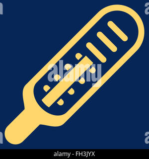 Icône Télévision thermomètre Banque D'Images