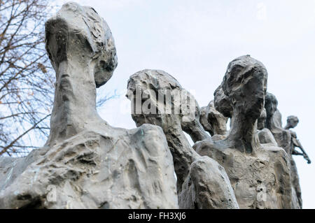 Le mémorial de l'holocauste "Pit", Minsk, Biélorussie commémore le meurtre de 5000 Juifs par les Nazis pendant la SECONDE GUERRE MONDIALE Banque D'Images