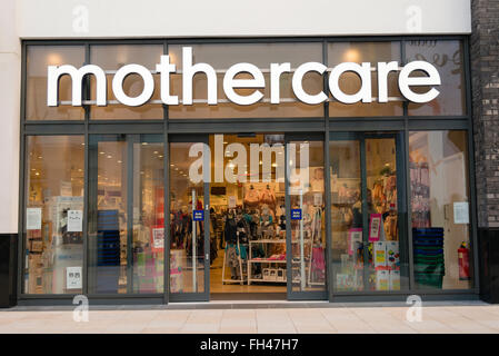 Mothercare store, au Royaume-Uni. Banque D'Images