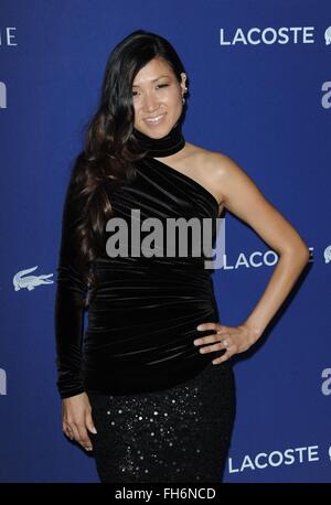 Soyon un au niveau des arrivées pour 18e Les concepteurs de costumes Guild Awards, le Beverly Hilton Hotel, Los Angeles, CA, 23 février 2016. Photo par : Dee Cercone/Everett Collection Banque D'Images